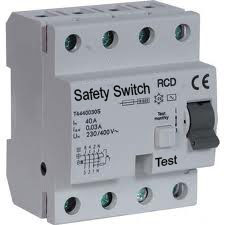 Electrical Safety Switches Supply and Install